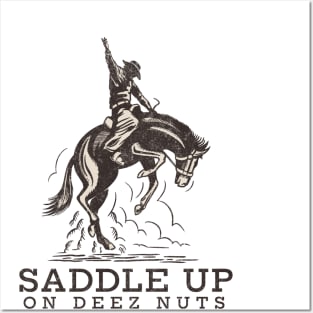 Saddle up on Deez Nuts - vintage Posters and Art